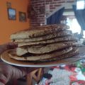 El cooksnap de Brenda Olivera Garay cuando hizo Panqueques de avena y manzana.