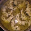 El cooksnap de Mari Paz Martin Mazon cuando hizo Congrio en salsa verde.