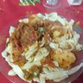El cooksnap de Rosana Freddi cuando hizo Tallarines cortados a cuchillo sin gluten 🍝.
