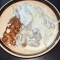 El cooksnap de Susanna Del Carmen Gil cuando hizo Patatas Foster's con salchichas de pollo en la cecofry 4D.