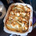El cooksnap de Cony Constanza cuando hizo Gratín de brócoli con champiñones y crema.