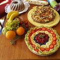 صورة من ولا بالأحلام..💞، شاركها بعد تجربة وصفة تارت بالكاسترد والفواكة 🍌🍓🍇🍒🍑🍐🍍