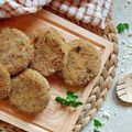 il Veronica Girgenti quando ha preparato Burger di lupini e funghi