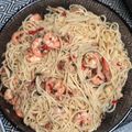Cooksnap dari deasy madani untuk resep Spageti aglio olio with prawn and mushroom