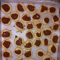El cooksnap de Berta M. Weibach cuando hizo Ojitos de membrillo y dulce de leche con aceite.