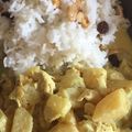 El cooksnap de maracuya cuando hizo Pollo al curry con manzanas y peras.