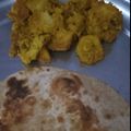 Snehil hridaya का कुकस्नैप जब उन्होंने सूखी अरबी (sukhi arbi recipe in Hindi) बनाया था।