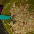 El cooksnap de Ben Xio cuando hizo Crepes de Pollo.