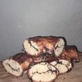 El cooksnap de Melo cuando hizo Budín vainilla y cocoa.