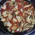 El cooksnap de Enrique Salmerón cuando hizo Pollo andaluz. ॐ.