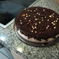 El cooksnap de Ana Gómez cuando hizo Tarta de chocolate blanco y crema de orujo Con Thermomix.