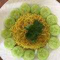 lata Aswani's cooksnap of when they made Vermicelli khichdi.
