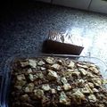 El cooksnap de Karen Busso cuando hizo Turrón de Quaker.