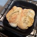 El cooksnap de Manuel Llaguno cuando hizo Pan casero.