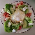 El cooksnap de Bibi García cuando hizo Ensalada con huevo, palta, pollo y Camembert 😍.