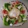 El cooksnap de Bibi García cuando hizo Ensalada con huevo, palta, pollo y Camembert 😍.