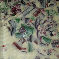 El cooksnap de Anny Hernández cuando hizo Gelatina Mosaico.
