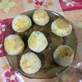 El cooksnap de Bian cuando hizo Bombas de papas con queso azul.