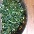 Cooksnap de Fátima Sousa quando cozinhou Espinafres Salteados com Alho.