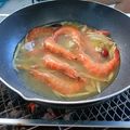 潘俊霖的(簡單料理) 的 麻油枸杞蝦 cooksnap