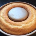 El cooksnap de Stefanie cuando hizo Budín de limón 🍋 en molde para flan.
