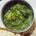 Aarti Jain's cooksnap of when they made Palak Paneer.