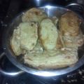 El cooksnap de Mariano Riquel cuando hizo Papas con Queso a la salteña.
