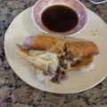 Thomas Harrington's cooksnap of when they made New England Style Steak And Cheese.