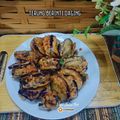 Cooksnap Hani Shaimi semasa beliau membuat 👩‍🍳Terung Goreng Berinti Merdeka Raya🇲🇾.