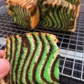 Cooksnap dari Ang Anita Setiawati untuk resep 382. Bolu Pandan Zebra Putih Telur