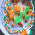 Alfiya shaikh's cooksnap of when they made Coconut laddu.