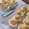 El cooksnap de Irene-Guirao cuando hizo Huevos rellenos.