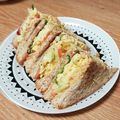 Cooksnap dari Mama Arruhi untuk resep Sandwich daging asap