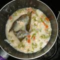 Cooksnap dari chil rachil untuk resep MPASI Bubur Sup Udang Telur Puyuh for 6M