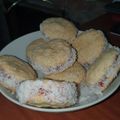 El cooksnap de isacris1400 cuando hizo Alfajores de avena y membrillo.