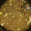 El cooksnap de Karen Urabayen cuando hizo El mejor relleno de empanadas de carne.