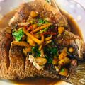 Christine隨便廚房 的 紅燒鱸魚（萬能紅燒魚料理食譜） cooksnap