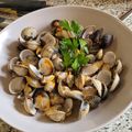 El cooksnap de Montse Casellas - Trasteamos en mi Cocina? cuando hizo Berberechos al vapor.