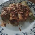 El cooksnap de Fernanda Alvarez Angulo cuando hizo Canelones de ricota, espinaca y nuez.