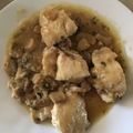 El cooksnap de Betzaida Monserrath Ramos cuando hizo Pollo a la cerveza con champiñones.