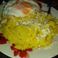 El cooksnap de Belén Nuñez cuando hizo Arroz con azafrán.
