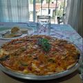 El cooksnap de Damian M cuando hizo Tarta de zapallitos, zanahorias y pasta de maní.