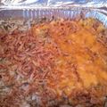 Heather's cooksnap of when they made Not Your Grandma's Green Bean Casserole!.