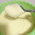 El cooksnap de Yesica Magnone cuando hizo Crema pastelera.