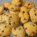 El cooksnap de Cami Agostina cuando hizo Galletitas con chispas de chocolate sin manteca.