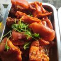 Cooksnap của Lo Banh Mi Soccon khi họ làm theo món Tai, mũi heo phá lấu
