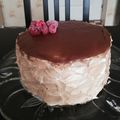 Edit Tóth Cooksnap-ja, amikor elkészítette a(z) Málnás-mascarponés glutén- & cukormentes torta receptet.