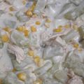El cooksnap de Ossara Lamas cuando hizo Chayotes en crema y panela.