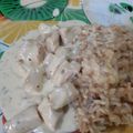 El cooksnap de Victor Manuel Gutiérrez cuando hizo Pollo al Roquefort.