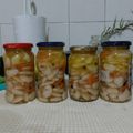 El cooksnap de Amanda Sandes cuando hizo Porotos pallares al escabeche.